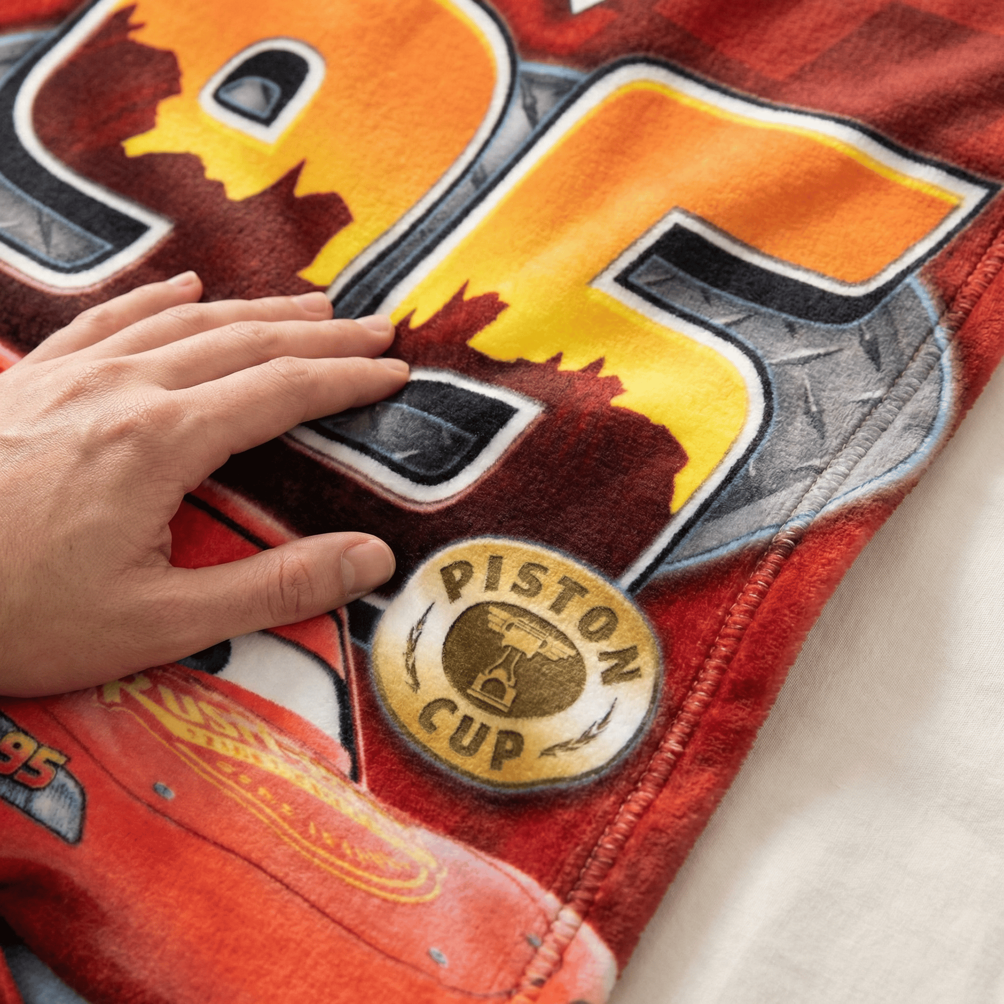 Video Red Car Themed Blanket