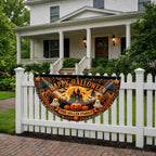 Happy Halloween Our Family, Personalized Fan Flag, Gift For Families - 4