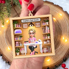 My Nail Studio Custom Nail Artist Design, Wood Ornament, Gift For Nail Techs & Nail Lovers - 8