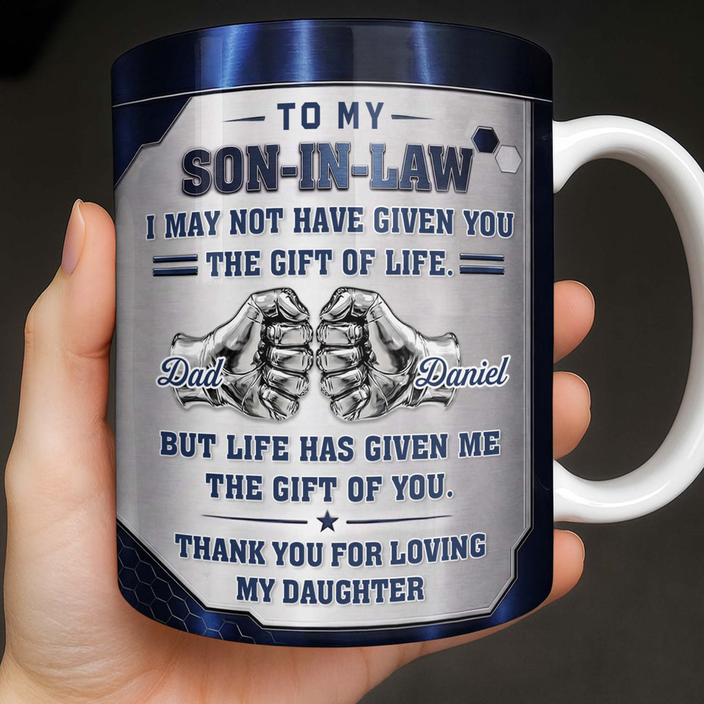 To My Son In Law, Personalized Coffee Mug, Gift for Son In Law - 7