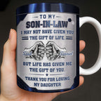To My Son In Law, Personalized Coffee Mug, Gift for Son In Law - 7