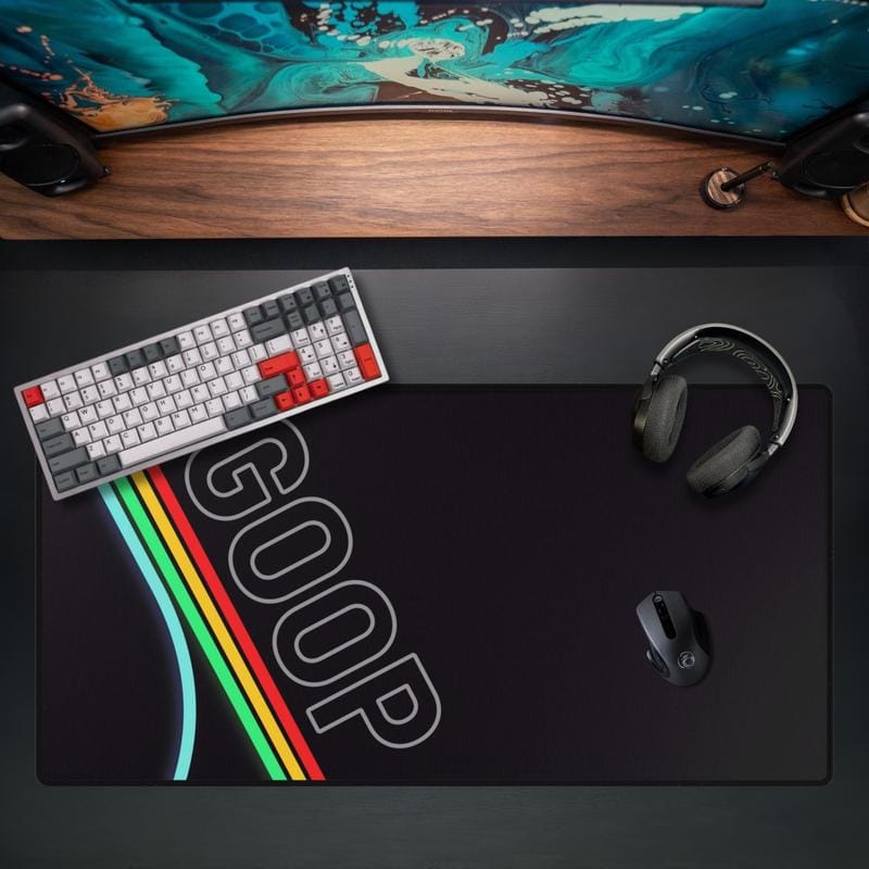 Arc Raiders Gaming-Schreibtischunterlage, Mauspad im Helm-Design, rutschfestes, verdicktes, großes Mauspad mit festem Rand, ideal zum Schreiben, für Büro, Studenten und Gaming