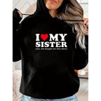 I Love My Sister Yes She Bought Me This Shirt T-Shirt Unisex T-Shirt for Men, Women, Trending Shirt, Viral Shirt, I Love Shirt, I Hear T Shirt