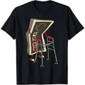 Old Gamer Retro-Videospiel-T-Shirt mit Grafikaufdruck 
