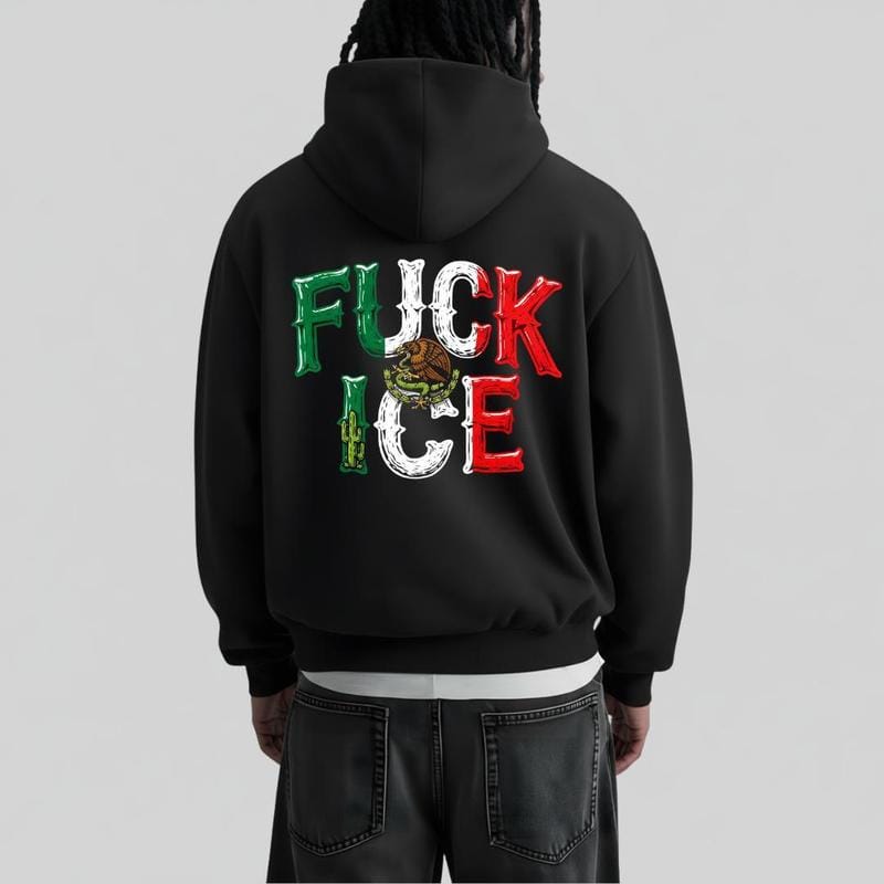 NO ICE Urban Statement Hoodie Black