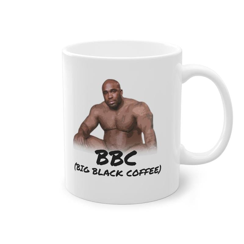 Lustige Kaffeetasse, Barry-Wood-Meme-Tasse, BBC-Tassen (Big Black Coffee), Kaffeetasse 325 ml / 440 ml, Scherzartikel fürs Büro, lustiges Weihnachtsgeschenk, Keramik-Trinkgefäß