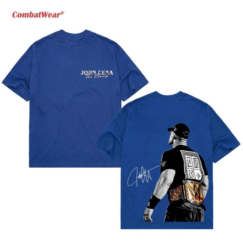 JOHN CENA THE CHAMP 2025 TEE, WWE Fans Shirt, John Cena WWE Tee, Unisex Graphic For WWE Fans, WWE Tee, Menswear Cotton Crewneck Clothes Top