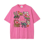 Love The Unloved Insect Lover Shirt S~5XL Oversize Unisex Washed T-Shirt for Women and Men's Unisex Fit Batik Cotton Oversize Streetwear Menswear  Super Soft Pre-Shrunk