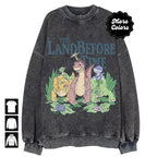 The Land Before Time Pastel Dinosaur Friends Sweatshirt/T-shirt, Cotton Unisex T-Shirt, Crew Neck, Size S- 4XL, Menswear Top, Womenswear Top Underwear Streetwear