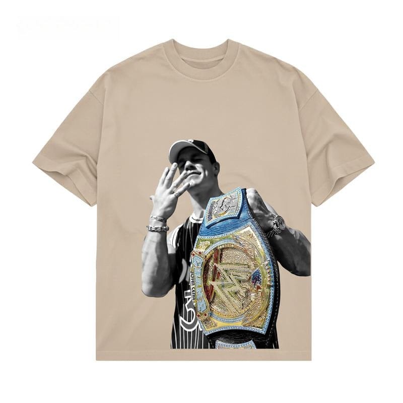 JOHN CENA "SPINNER BELT SENIOR RAPPER" TEE, Wrestling Tee, Wrestling Graphic Tee, Wrestler Shirt, Sports Shirt, Vintage Wresting Shirt, Wrestling Gift