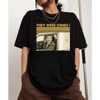 „They Were Cones“-Retro-T-Shirt mit Spruch, Vintage-Humor-Grafik, klassisches Meme-T-Shirt, Unisex, lässiges Alltags-Outfit 