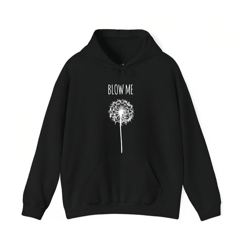 Funny Blow Me Dandelion Flower Puff Quote T-Shirt for Men Women Gifts