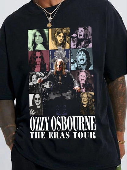 Ozzy Osbourne Shirt, Black Sabbath Shirt, Back To The Beginning 2025 Black T-Shirt Sweatshirt Hoodie