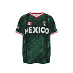 Mexico Soccer Jersey Chichén Itzá Pyramid Retro All Over Print Classic Throwback