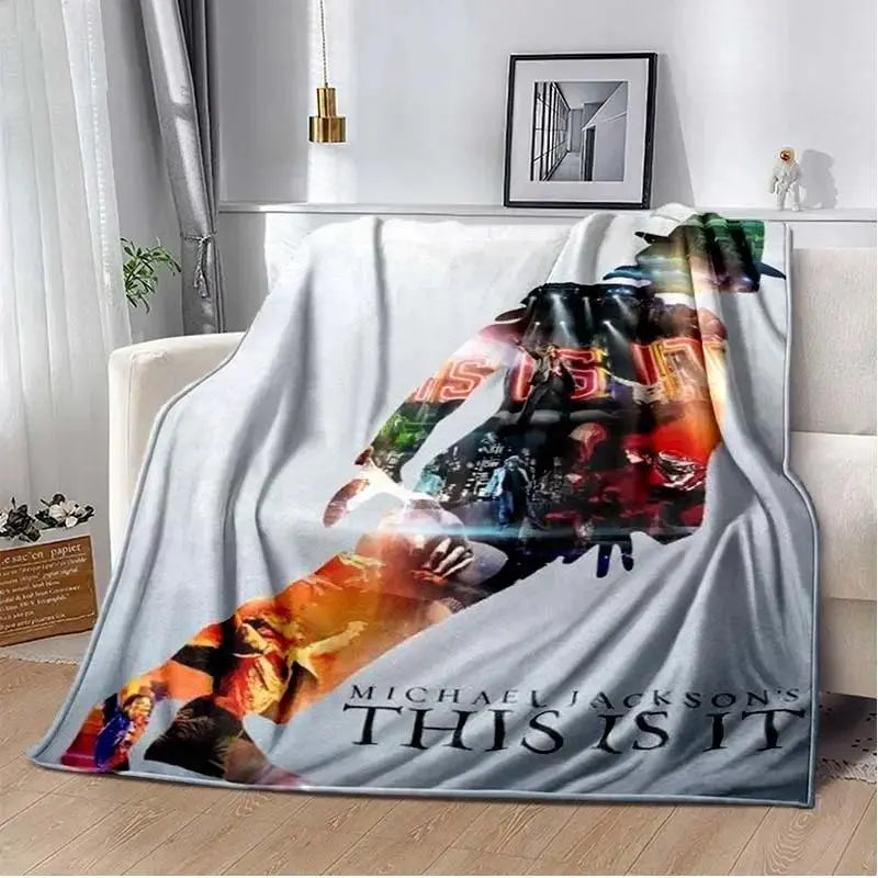 Michael Jackson High Quality Flannel Blanket
