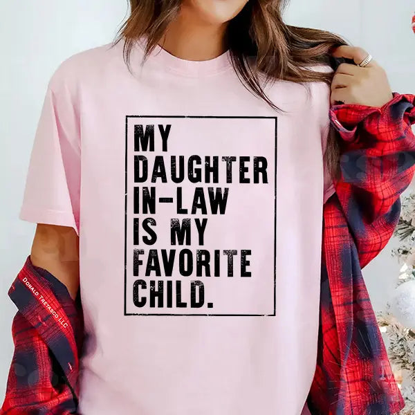 Daughter-in-Law T-Shirt Sweatshirt Hoodie | Funny Father-in-Law Family Gift Tee