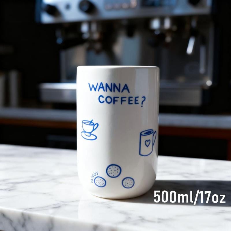 Large Handmade Ceramic Coffee Mug Tea Cup