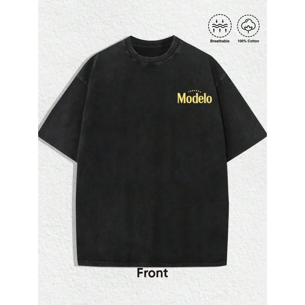 Vintage Cerveza Modelo UFO Abduction Tee | Retro Desert Graphic T-shirt