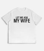 Men's Crewneck Sweatshirt Featuring Bold White Text Slogan Across Chest