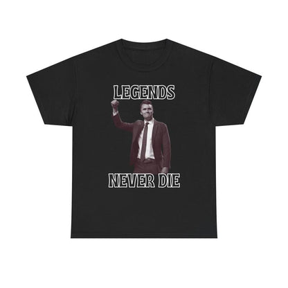 Legends Never Die Charlie Kirk Unisex Heavy Cotton Tee