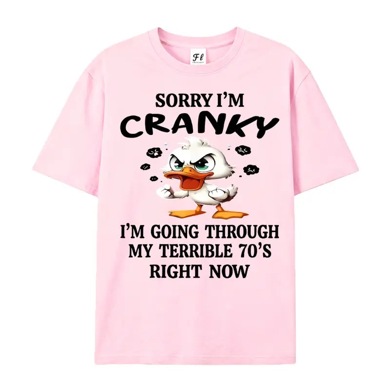 Funny 70s Duck Graphic Tee