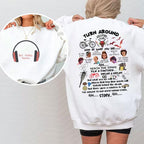Lustiges „Not Today Vecna“-Shirt, „Never Ending Story“-Sweatshirt (2 Seiten), Weihnachtspullover, Retro-Grafik-Rundhalsausschnitt, Geschenk für Stranger Things-Fans, Hoodie 