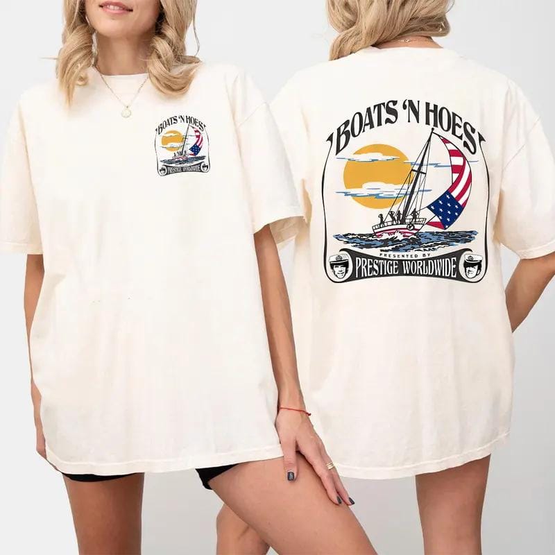 Boats n Hoez Summer Step Brothers Movie Shirt Fitted T-shirt Sweatshirt Hoodie