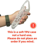 Romantic Lace Transparent Air Cushion Case for iPhone 17–11 Pro Max, Plus & Air – Bride-to-Be Engagement Gift