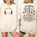 Lustiges „Not Today Vecna“-Shirt, „Never Ending Story“-Sweatshirt (2 Seiten), Weihnachtspullover, Retro-Grafik-Rundhalsausschnitt, Geschenk für Stranger Things-Fans, Hoodie 