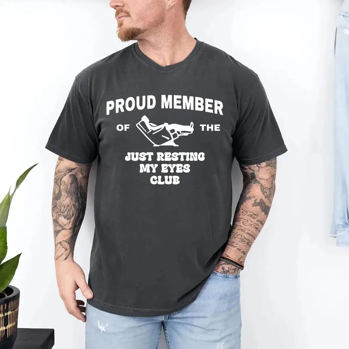 Comfort Colors Funny Dad Shirt, Just Resting My Eyes Shirt for Dad Gift for Dad, Funny Fathers Day Shirt, Funny Mens Tshirt, Dad T Shirt, Father's Day