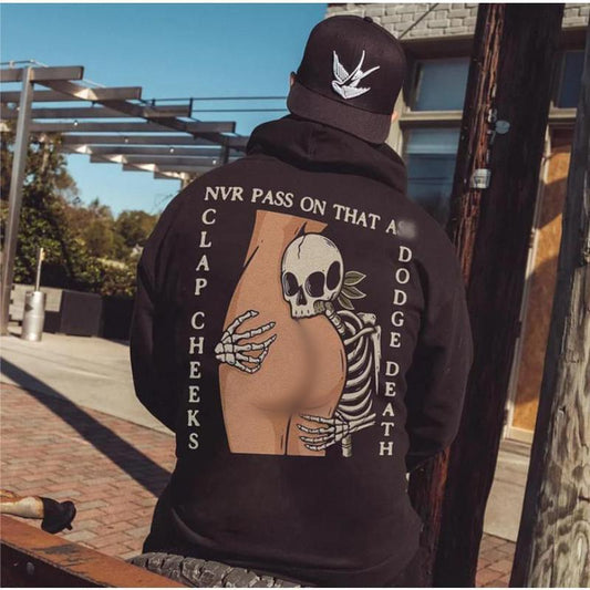 Dodge Death Printed Men's Casual Hoodie, Tshirt, Sweatshirt