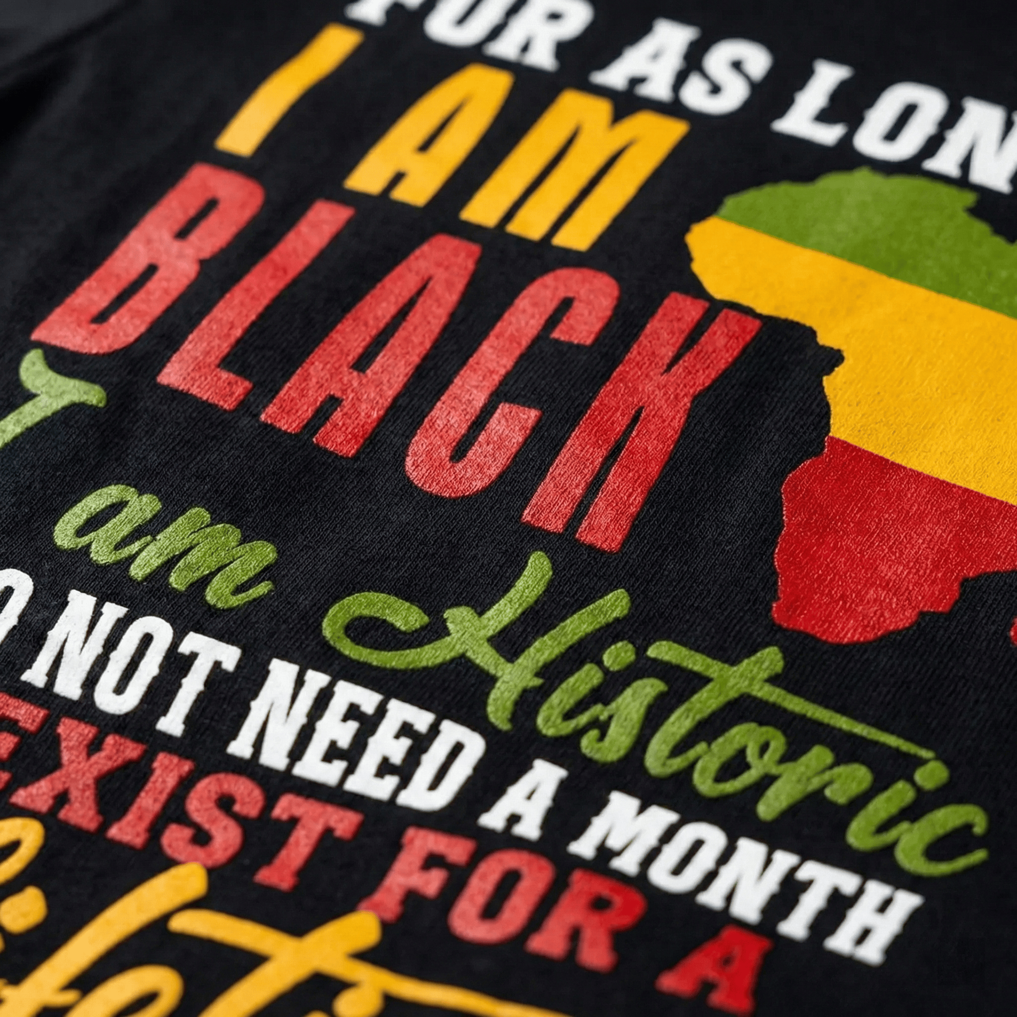 I Am Black History Cotton T-Shirt