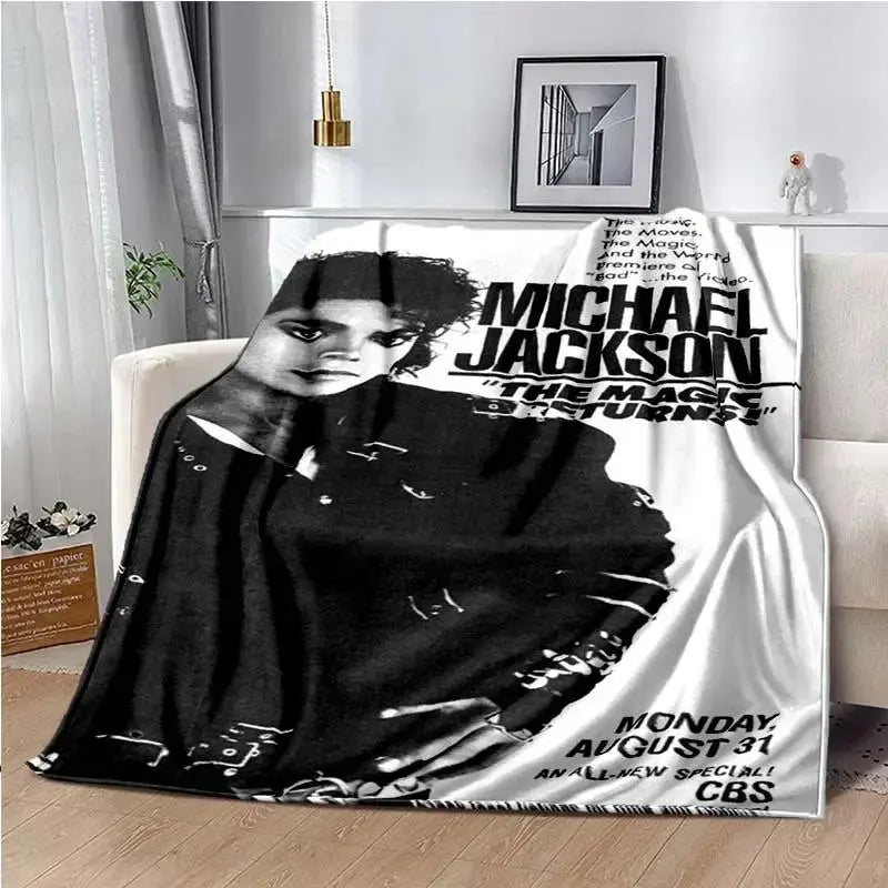 Michael Jackson High Quality Flannel Blanket
