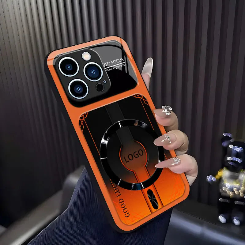Luxury Sports Car Aesthetic MagSafe Case - Magnetic Anti-Scratch Glass Cover