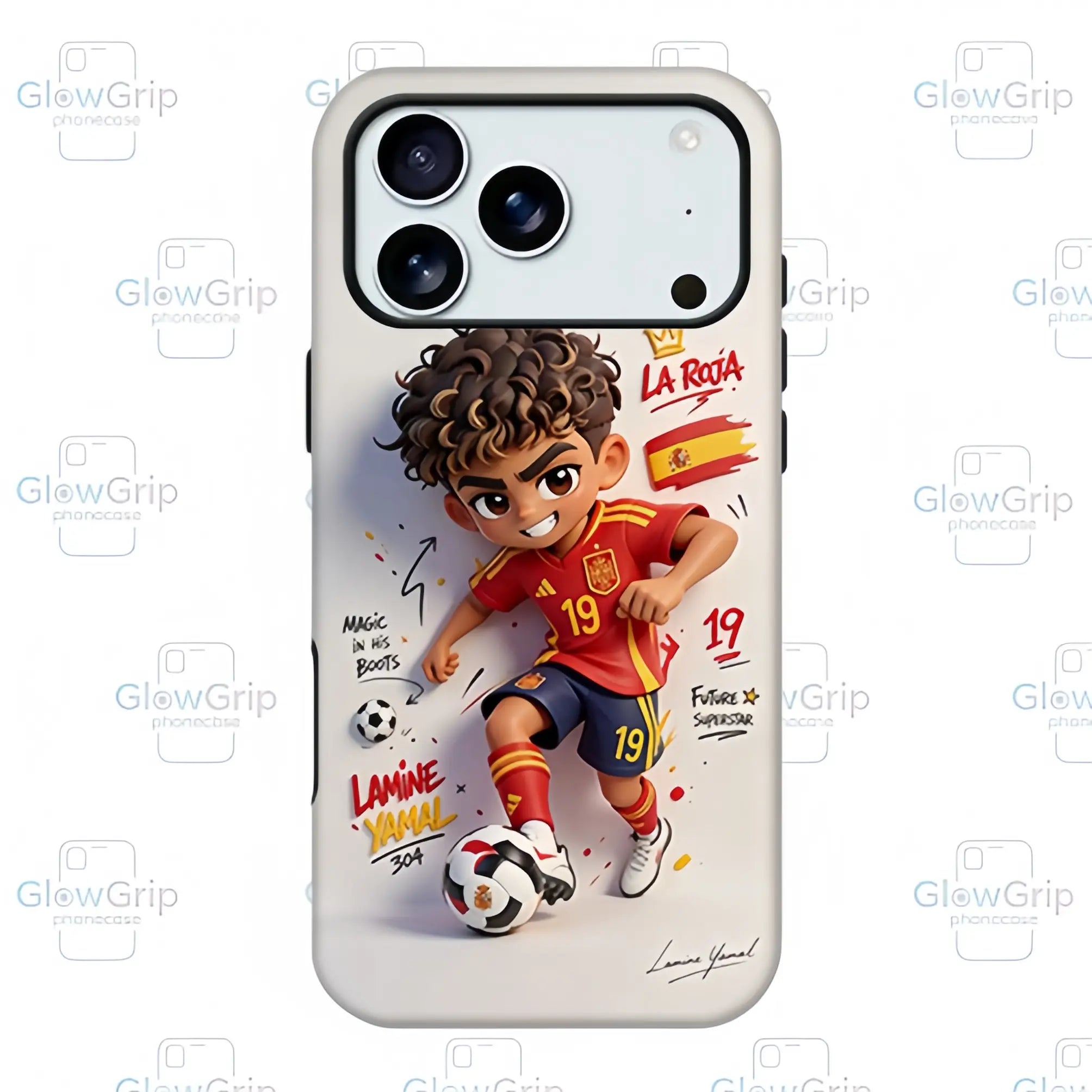 Cute 3D Cartoon Football Superstar Phone Case,Football Superstar   designer   Case, Soccer Player Graffiti Protective Phone CoverFor iPhone11 12 13 14 15 16 17 pro max and Samsung S21-S26 .Perfect for Her/Him Phone Caseslovely stylish gift designer