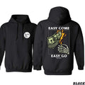 Rest Easy T-Shirt / Sweatshirt / Hoodie – Easy Come Easy Go Skelett-Design 