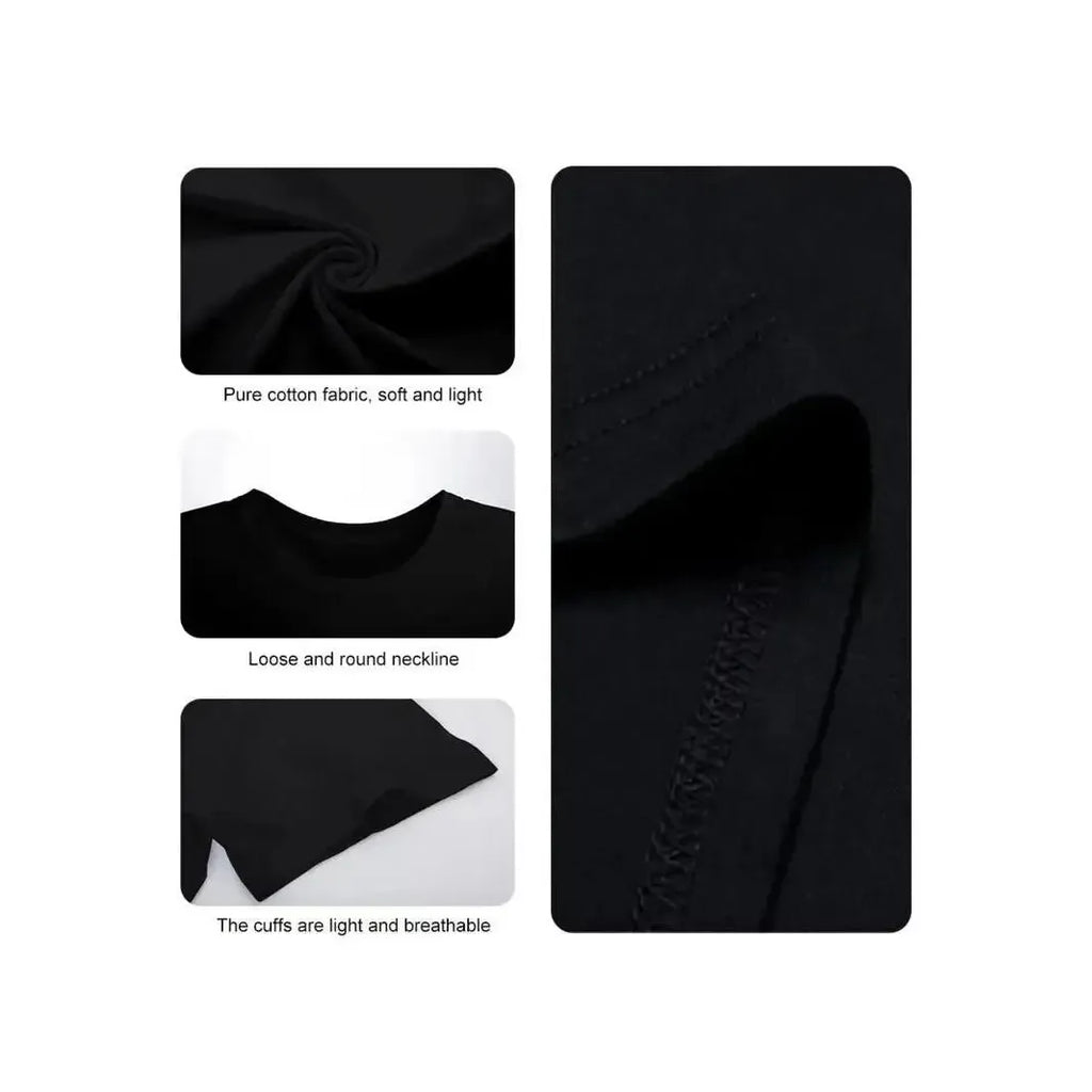 Men's T-Shirt: Funny Graphic Short Sleeve 'My Wife Made Me Fat' Family Relationships Humor 100% Cotton Unisex Streetwear