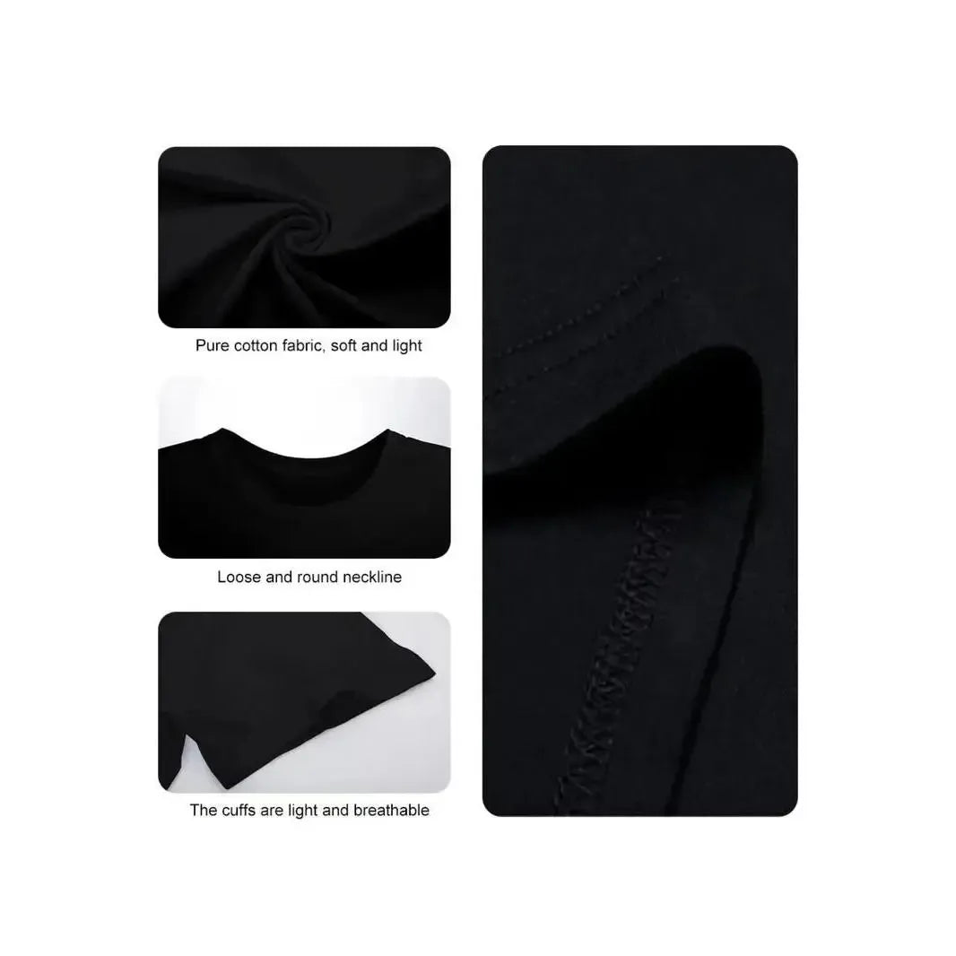 Men's T-Shirt: Funny Graphic Short Sleeve 'My Wife Made Me Fat' Family Relationships Humor 100% Cotton Unisex Streetwear