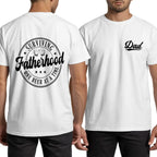 Dad Shirt, Surviving Fatherhood One Beer At A Time Front And Back Shirt, Funny Beer Loving Dad Gift