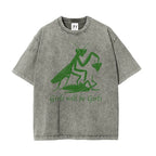 Girls Will Be Girls Oversize Unisex Washed T-Shirt