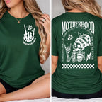 “Motherhood: Sometimes I Rock It, Sometimes It Rocks Me” Mom Tee – Funny Mother’s Day Gift