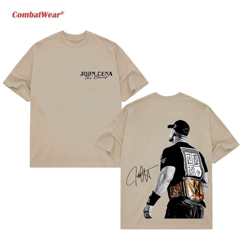 JOHN CENA THE CHAMP 2025 TEE, WWE Fans Shirt, John Cena WWE Tee, Unisex Graphic For WWE Fans, WWE Tee, Menswear Cotton Crewneck Clothes Top