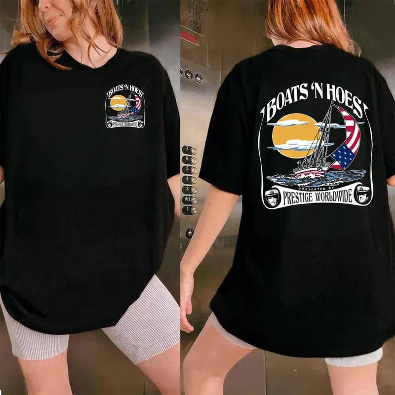 Boats n Hoez Summer Step Brothers Movie Shirt Fitted T-shirt Sweatshirt Hoodie