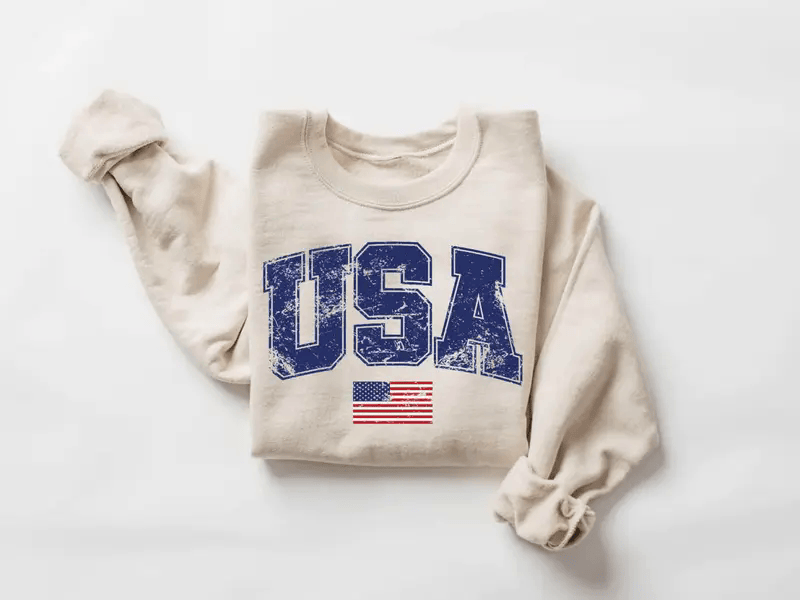 Retro USA Sweatshirt