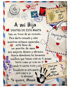 "A Letter to My Kids" Custom Blanket | Personalized Gift for Son & Daughter