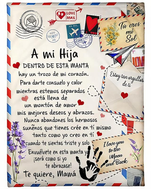 "A Letter to My Kids" Custom Blanket | Personalized Gift for Son & Daughter