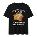 Du sagst mir, ein Krebs hat in diesem Lappen Meme-Grafikdruck Kurzarm-T-Shirts Rangoon Lustige Gooning Rundhals-Freizeittops 