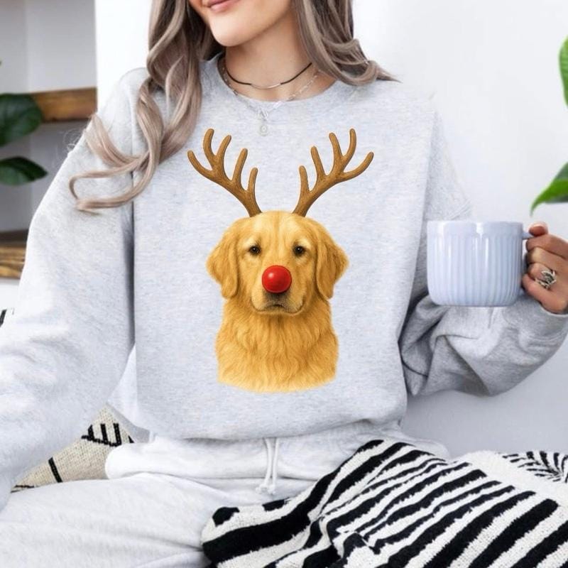 Christmas Reindeer Dog sweatshirt