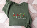 Besticktes „Das war’s, ich gehe nicht“-Sweatshirt, hässlicher Weihnachtspullover, lustiges Weihnachtsshirt, Weihnachtsgeschenk, Frohe-Weihnachten-Sweatshirt 
