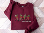 Besticktes „Das war’s, ich gehe nicht“-Sweatshirt, hässlicher Weihnachtspullover, lustiges Weihnachtsshirt, Weihnachtsgeschenk, Frohe-Weihnachten-Sweatshirt 